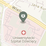Uniwersytecki Szpital Dziecięcy w Krakowie na mapie