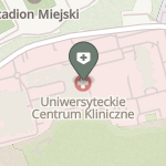 Uniwersyteckie Centrum Kliniczne na mapie