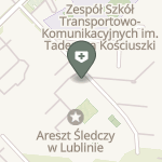 Ambulatorium z Izbą Chorych Aresztu Śledczego w Lublinie na mapie