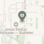 ZOZ Aresztu Śledczego w Warszawie Służewcu na mapie