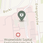 SPZOZ Wojewódzki Szpital Specjalistyczny nr 3 w Rybniku na mapie