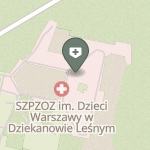Samodzielny Zespół Publicznych Zakładów Opieki Zdrowotnej im. Dzieci Warszawy w Dziekanowie Leśnym na mapie