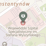 Wojewódzki Szpital Specjalistyczny im. Stefana Kardynała Wyszyńskiego SPZOZ w Lublinie na mapie