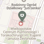 Wielkopolskie Centrum Pulmonologii i Torakochirurgii im. Eugenii i Janusza Zeylandów na mapie