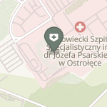 Mazowiecki Szpital Specjalistyczny im. dr. Józefa Psarskiego w Ostrołęce na mapie