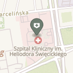Uniwersytecki Szpital Kliniczny w Poznaniu na mapie