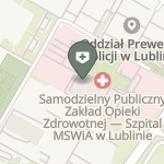 SPZOZ Ministerstwa Spraw Wewnętrznych i Administracji w Lublinie na mapie