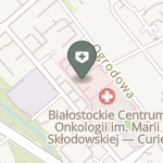 Białostockie Centrum Onkologii im. M. Skłodowskiej-Curie w Białymstoku na mapie