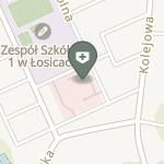 SPZOZ w Łosicach na mapie