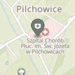 Szpital Chorób Płuc im. św. Józefa w Pilchowicach na mapie