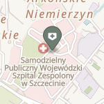 Samodzielny Publiczny Wojewódzki Szpital Zespolony w Szczecinie na mapie
