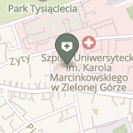 Regionalne Centrum Krwiodawstwa i Krwiolecznictwa z siedzibą w Zielonej Górze ul. Zyty 21 na mapie