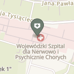 Wojewódzki Szpital dla Nerwowo i Psychicznie Chorych w Bolesławcu na mapie