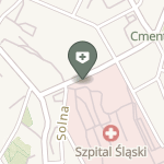 Zespół Zakładów Opieki Zdrowotnej w Cieszynie na mapie