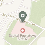 SPZZOZ w Ostrowi Mazowieckiej na mapie