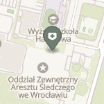 Ambulatorium z Izbą Chorych Zakładu Karnego nr 2 we Wrocławiu na mapie