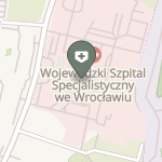 Wojewódzki Szpital Specjalistyczny we Wrocławiu na mapie