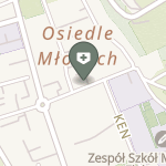 NZOZ "Sana" na mapie