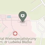 Szpital Wielospecjalistyczny im. dr. Ludwika Błażka w Inowrocławiu na mapie