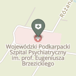 Wojewódzki Podkarpacki Szpital Psychiatryczny im. prof. Eugeniusza Brzezickiego w Żurawicy na mapie