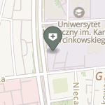 Uniwwersyteckie Centrum Medyczne na mapie