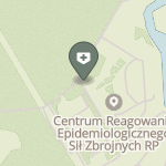 Zakład Leczniczy Centrum Reagowania Epidemiologicznego Sił Zbrojnych Rzeczypospolitej Polskiej w Warszawie na mapie